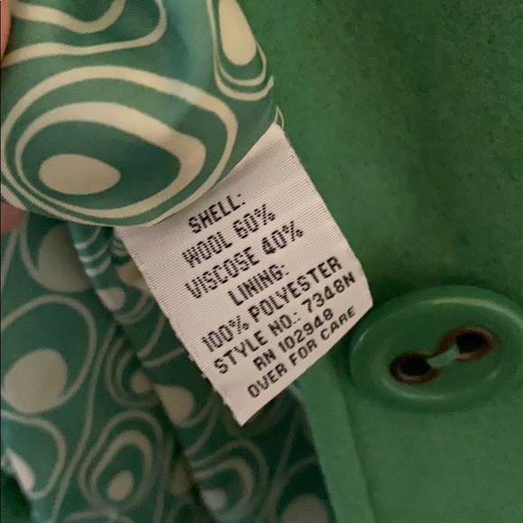 Light green peacoat! Perfect for spring 💐 - Picture 4 of 5